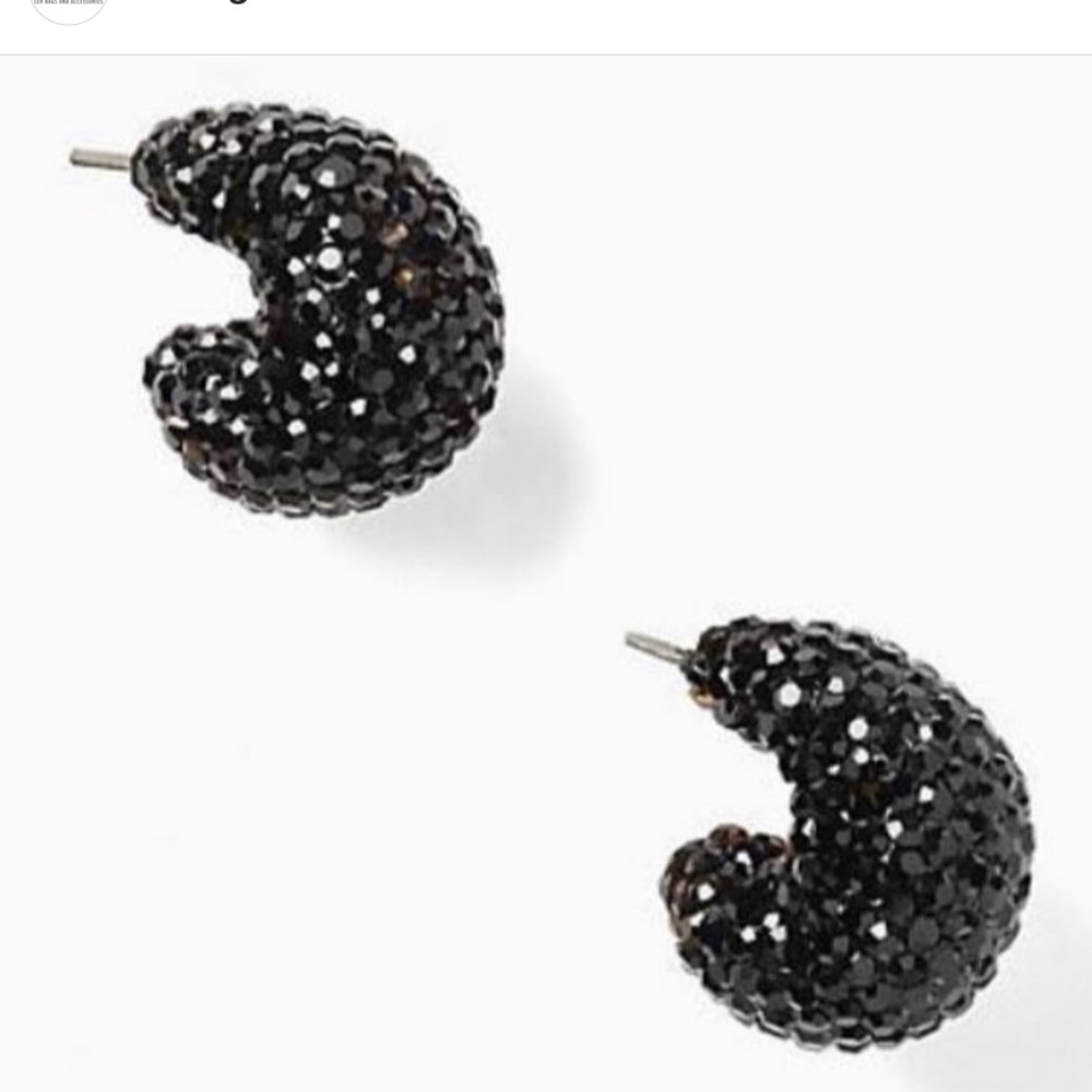 Adore-Ables Clay Pavé Mini Hoops